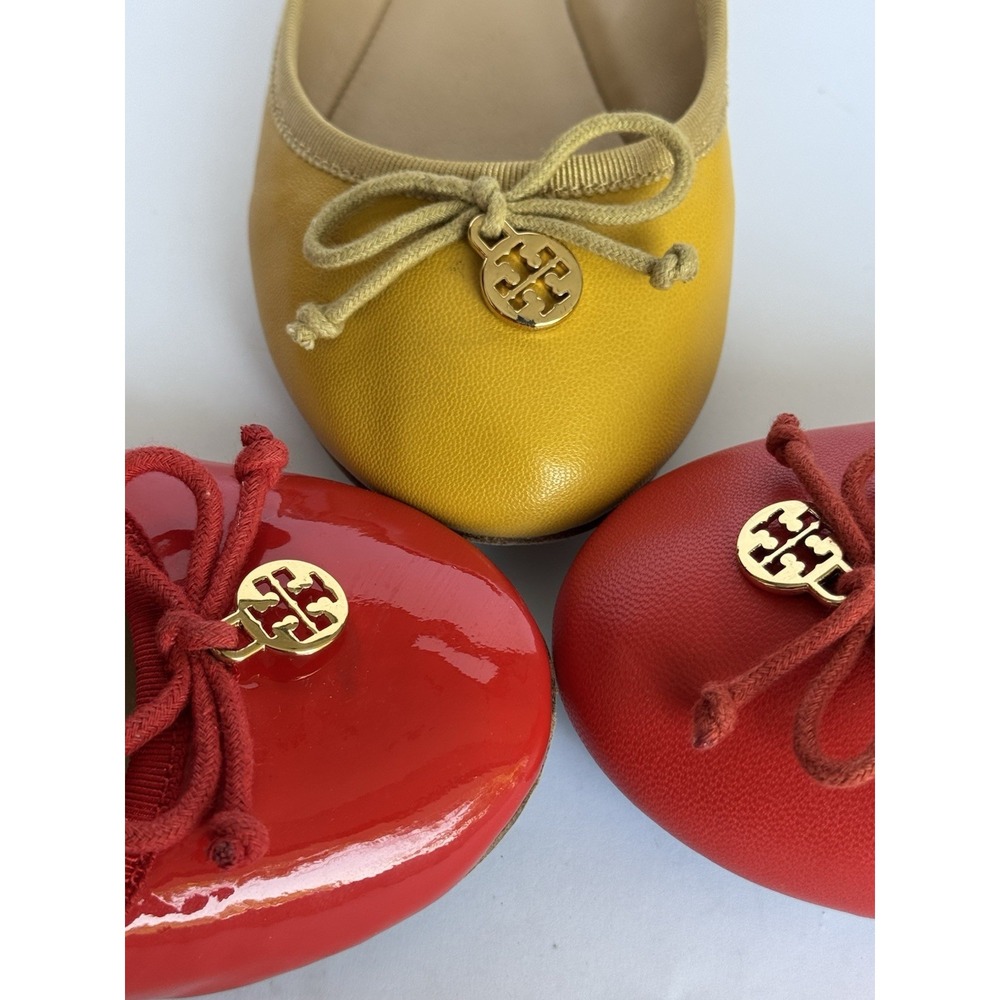 Tory Burch Chelsea Ballet Flats Size 6 Three Pair